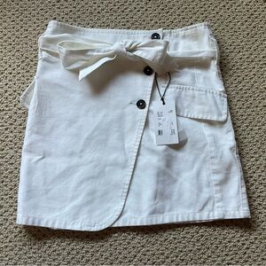 Brand New White Skirt Size 2